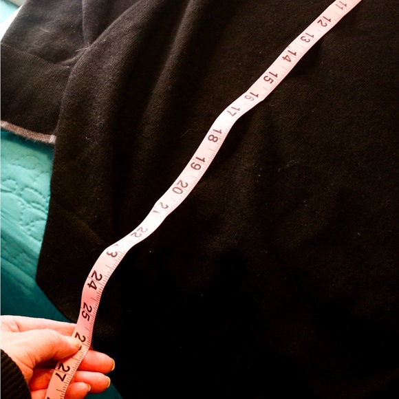 Michael Kors Extra Fine Merino Wool Quarter Zip Sweater Black XXL - Picture 9 of 14